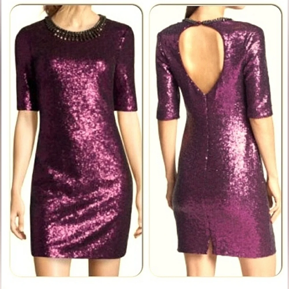 Laundry By Shelli Boysenberry Evening Dress Size 12